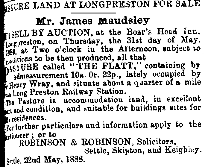 Property and Land Sales  1888-05-26 CHWS.JPG